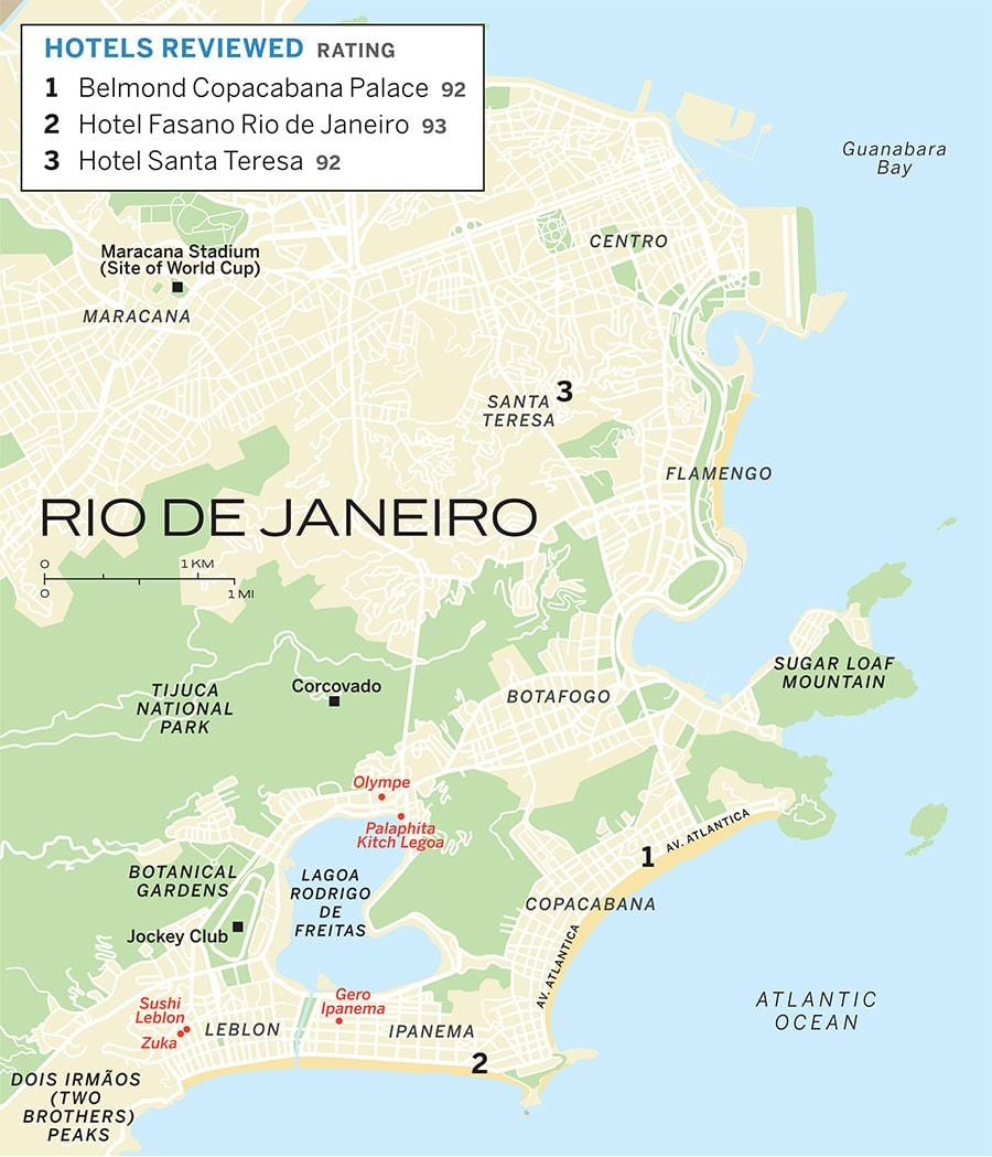 Rio de haneiro viešbučiai