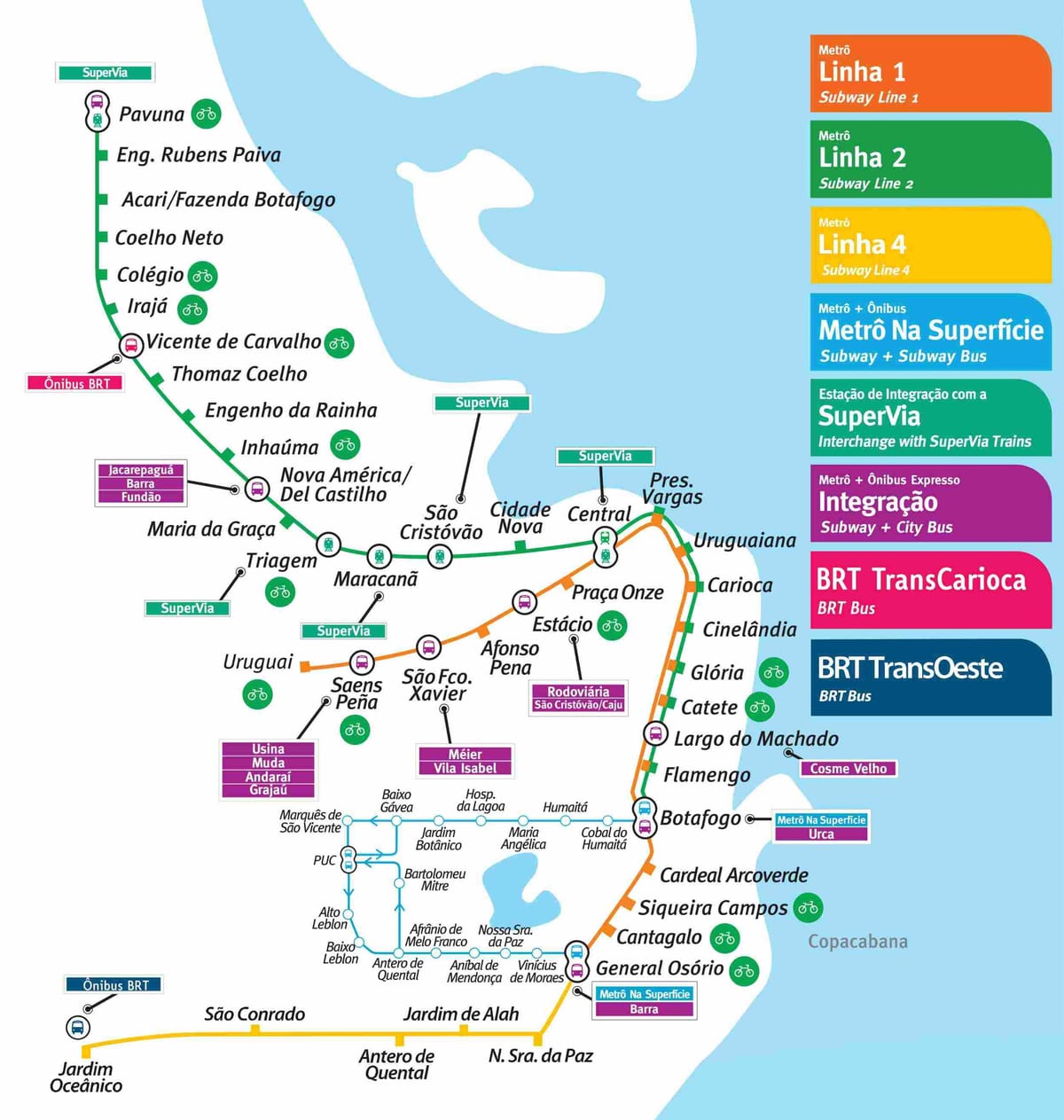 Rio de Žaneire metro žemėlapis pdf