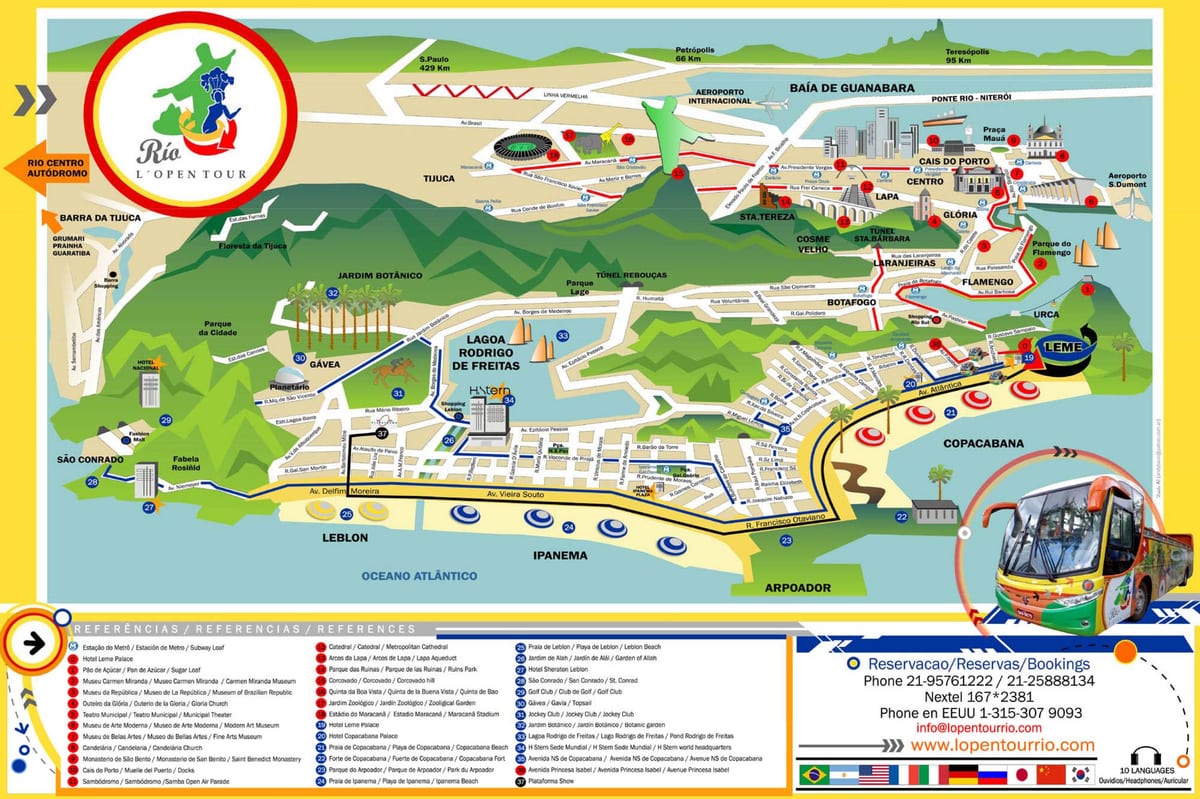 Rio de Žaneire muziejus map